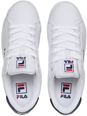 FILA Court Deluxe 'White Blue Korea' 1TM00651_150 Lookbook FILA Court Deluxe 'White Blue Korea' 1TM00651_150