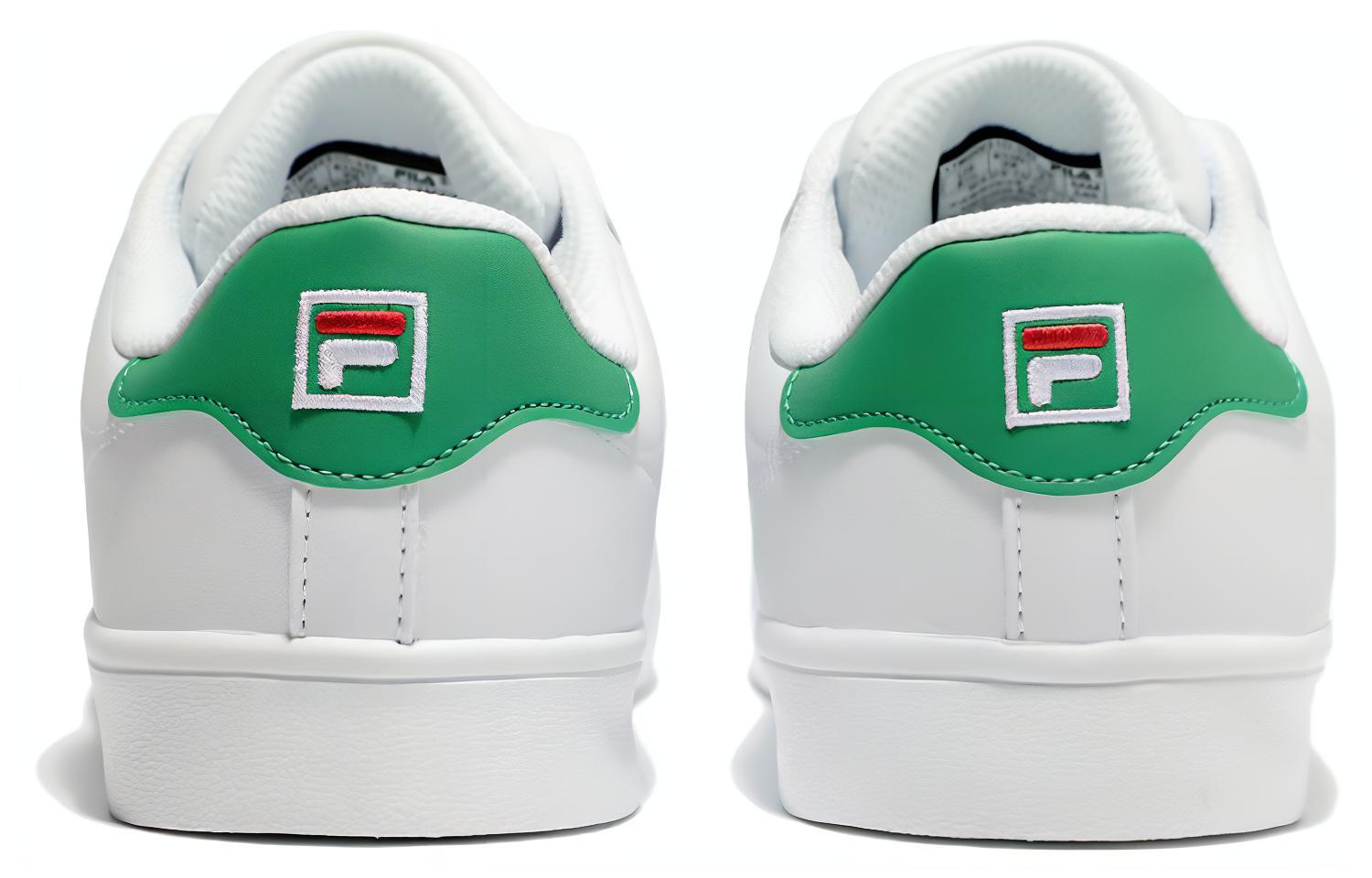Shop FILA Court Deluxe 'Blanco Verde' 1TM00651E_320