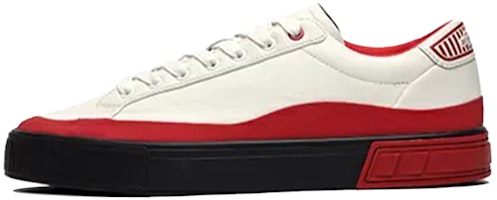 FILA Fusion Court Low-top Sneakers White/Red F12M134331FSW FILA Fusion Court Low-top Sneakers White/Red F12M134331FSW