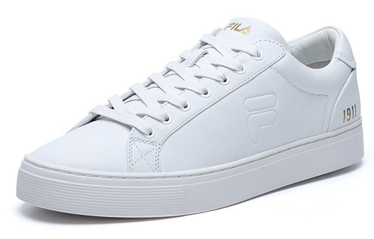 FILA Low-Top Sneakers White/Gold 圖 2