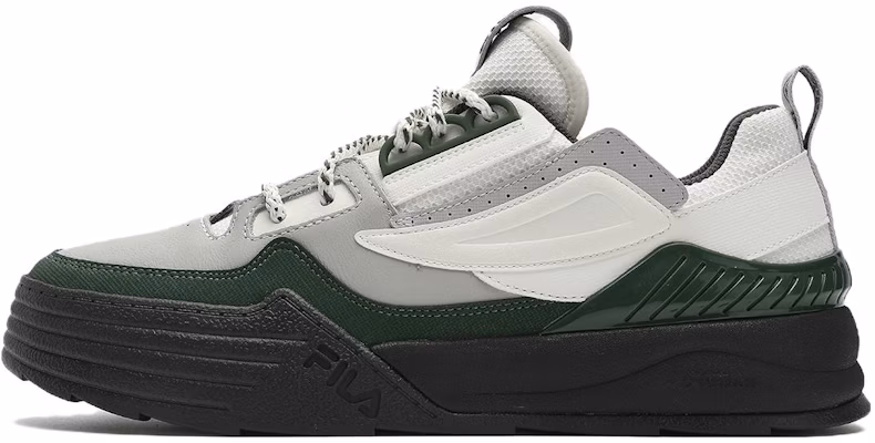 FILA Court Deluxe Low Shoes 'Grey White Black' F12M341224FSG Buy FILA Court Deluxe Low Shoes 'Grey White Black' F12M341224FSG