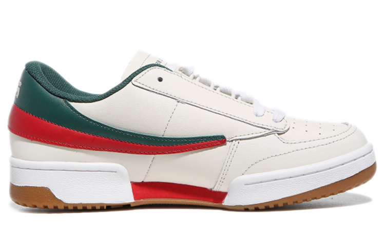 Order FILA ユニセックス ローカットスニーカー 白/赤/緑 1TM01578D_143