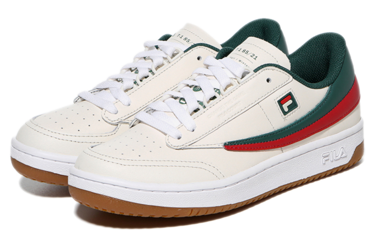 Lookbook FILA ユニセックス ローカットスニーカー 白/赤/緑 1TM01578D_143