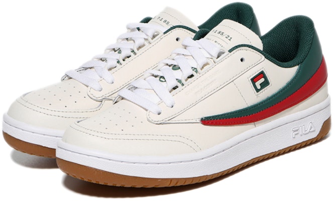 FILA Sepatu Unisex Putih/Merah/Hijau Low-Top 1TM01578D_143 Lookbook FILA Sepatu Unisex Putih/Merah/Hijau Low-Top 1TM01578D_143