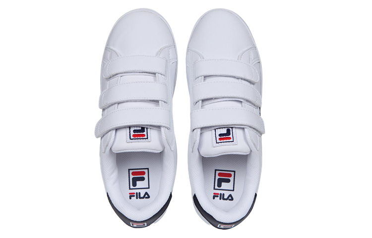 Lookbook FILA Court Deluxe VC 'White Black Korean Edition' 1TM00623_125