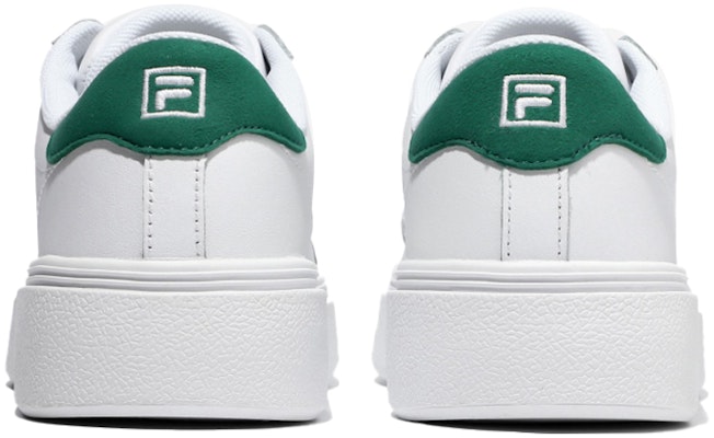 FILA Court Plumpy 低帮鞋 白/绿色 1TM01397D_143 Shop FILA Court Plumpy 低帮鞋 白/绿色 1TM01397D_143