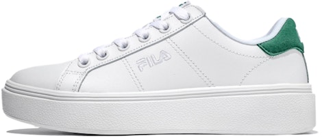 FILA Court Plumpy Low Top Shoes White/Green 1TM01397D_143 FILA Court Plumpy Low Top Shoes White/Green 1TM01397D_143