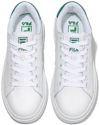 FILA Court Plumpy Lage Sneakers Wit/Groen 1TM01397D_143 Lookbook FILA Court Plumpy Lage Sneakers Wit/Groen 1TM01397D_143