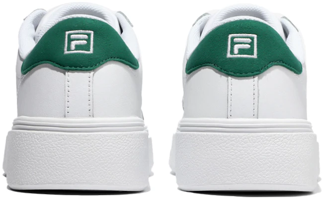 FILA Court Plumpy Lage Sneakers Wit/Groen 1TM01397D_143 Shop FILA Court Plumpy Lage Sneakers Wit/Groen 1TM01397D_143