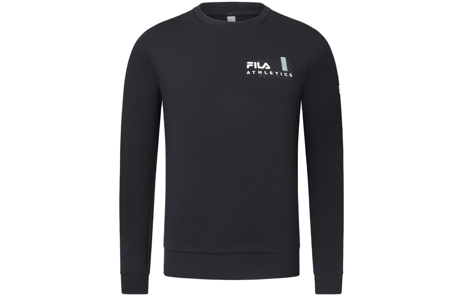 FILA Crewneck Pullover Long-Sleeve Sweatshirt Royal Blue A61M341220A-NV