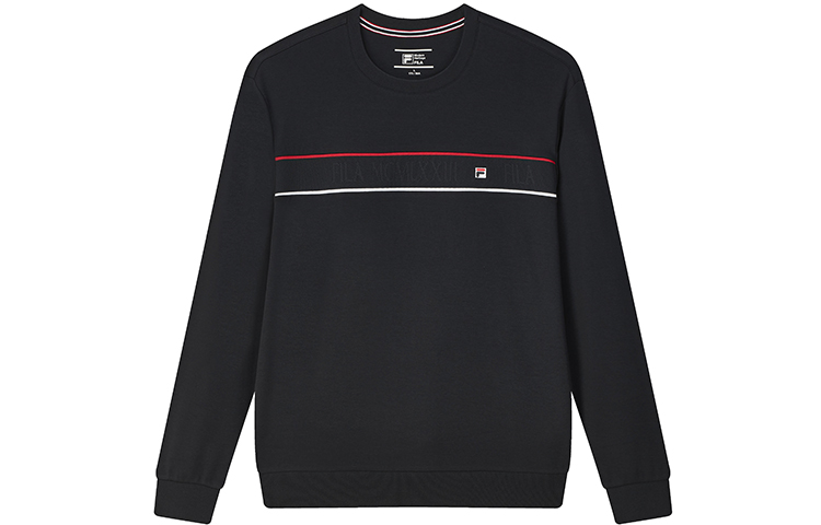 FILA Crewneck Pullover Sweatshirt Line Stitch - Legendary Blue F11M131201F-NV