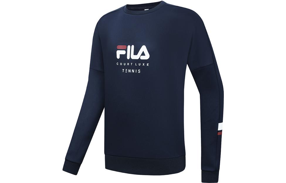 FILA Crewneck Sweatshirt - Warm, Breathable, Durable - Royal Blue A11M333203F