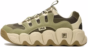 FILA CROISSANT Chunky Sneakers 'Green Beige' F12M342103FOA FILA CROISSANT Chunky Sneakers 'Green Beige' F12M342103FOA