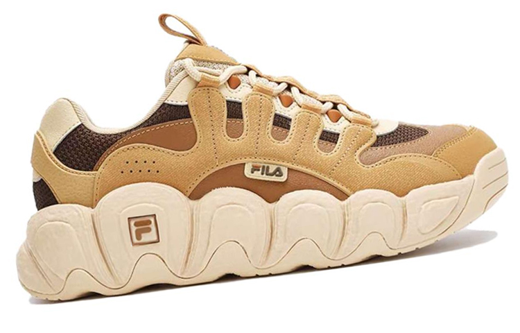 Order 휠라 크루아상 청키 스니커즈 '오렌지 브라운' F12M342103FHC