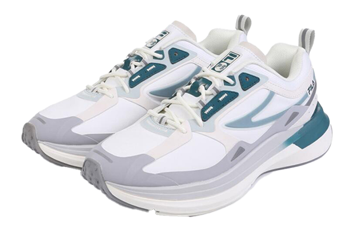 Order Zapatillas FILA Curvelet Low Top Running Blancas/Azules/Grises 1RM01378_925
