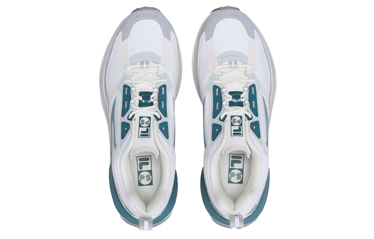 Lookbook Zapatillas FILA Curvelet Low Top Running Blancas/Azules/Grises 1RM01378_925