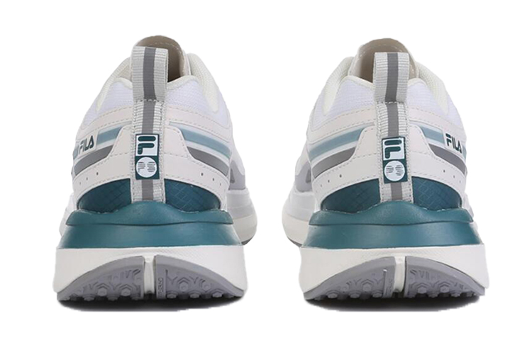 Shop Zapatillas FILA Curvelet Low Top Running Blancas/Azules/Grises 1RM01378_925