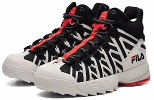 Lookbook FILA D-Stack Cage High Schwarz/Weiß T12M044104FBW