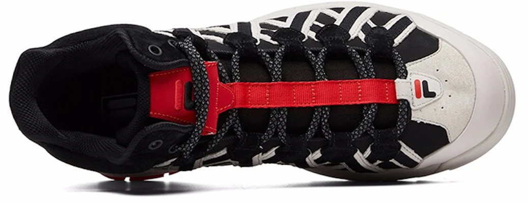 FILA D-スタック ケージ ハイ 黒/白 T12M044104FBW Shop FILA D-スタック ケージ ハイ 黒/白 T12M044104FBW