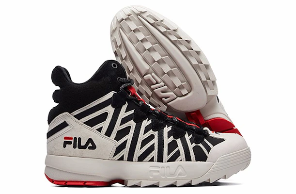 FILA D-スタック ケージ ハイ 黒/白 T12M044104FBW Details for FILA D-スタック ケージ ハイ 黒/白 T12M044104FBW