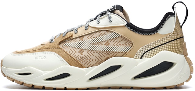 FILA斐乐 防滑耐磨 老爹鞋 男款 米黃色 Buy FILA斐乐 防滑耐磨 老爹鞋 男款 米黃色