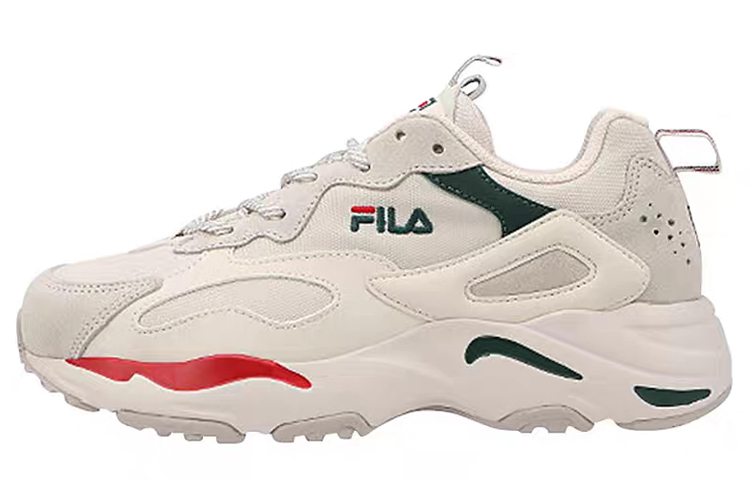 FILA Dad Shoes 'Beige Red Korean Edition'