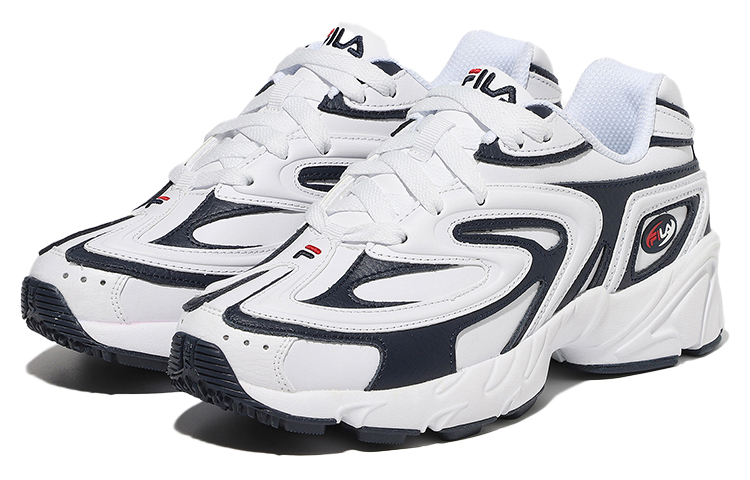 FILA Low-Top Daddy Shoes 'White Black' 圖 3