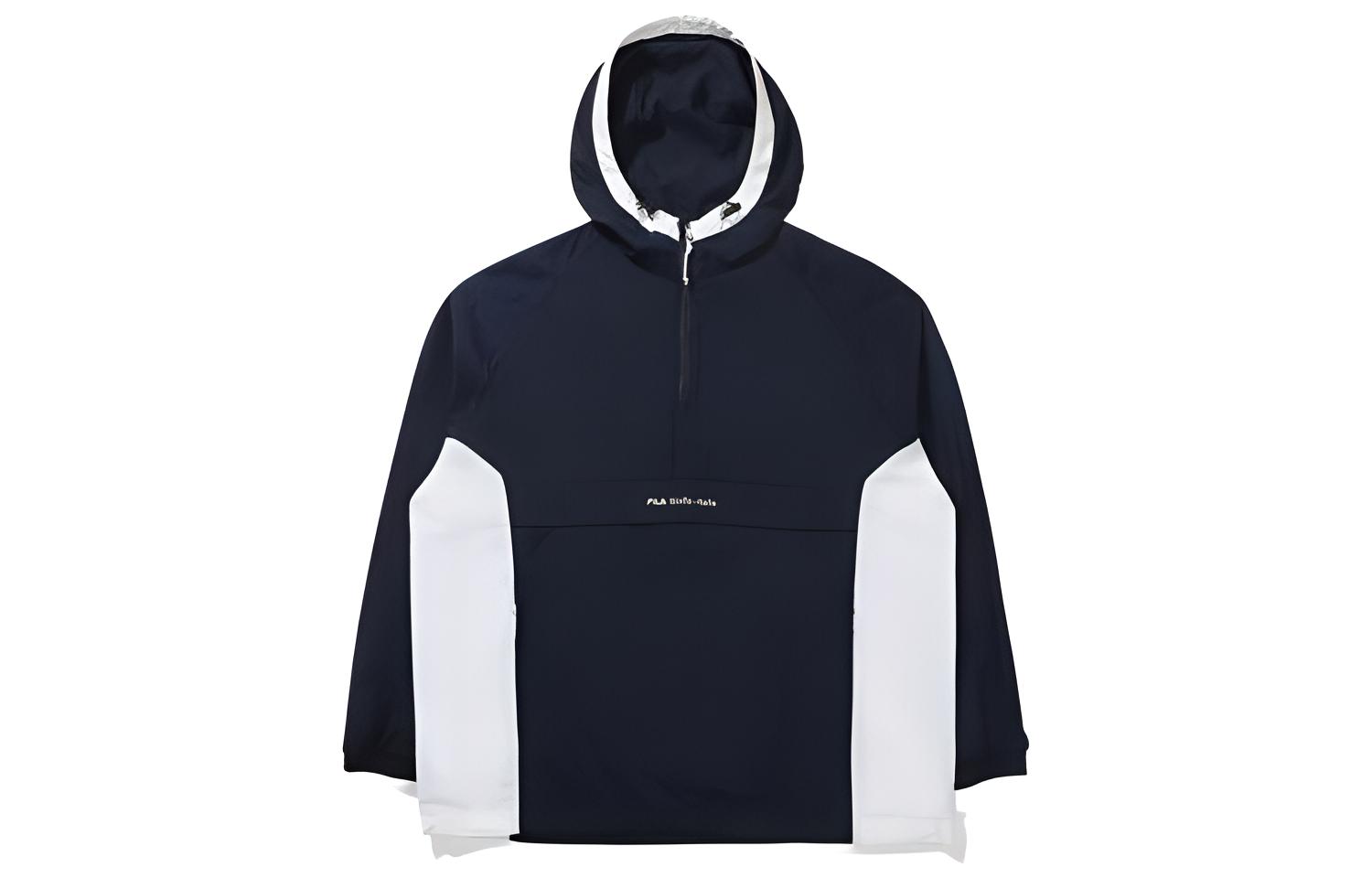 FILA Deep Blue Hooded Long-Sleeve Jacket FS2JKE2181X-NAY