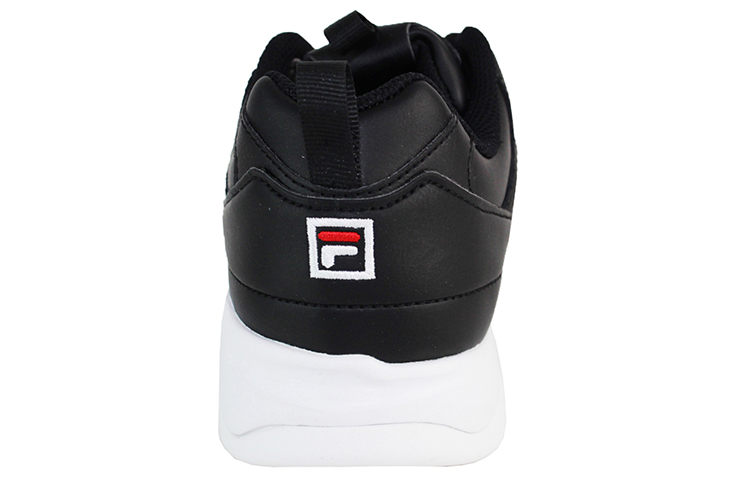 Shop FILA Disarray Leren Sportschoenen ''Zwart Wit'' 5CM00783_014