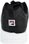 Shop FILA Disarray Leren Sportschoenen ''Zwart Wit'' 5CM00783_014