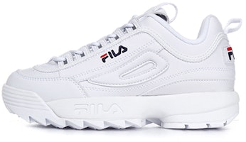 (Women) FILA Disruptor 2 Low Chunky Sneakers White FS1HTB1071X_WWT (Women) FILA Disruptor 2 Low Chunky Sneakers White FS1HTB1071X_WWT