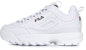 (W) FILA Disruptor 2 Low Chunky Sneakers Putih FS1HTB1071X_WWT
