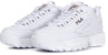 (W) FILA Disruptor 2 Low Chunky Sneakers Putih FS1HTB1071X_WWT