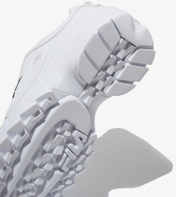 Fila Disruptor 2 1998 White/White/Red 11001FM02739H121 Cheap Fila Disruptor 2 1998 White/White/Red 11001FM02739H121