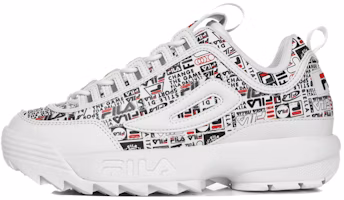 FILA Disruptor 2 'Black Red White Korean Edition' 1FM01055_100 FILA Disruptor 2 'Black Red White Korean Edition' 1FM01055_100