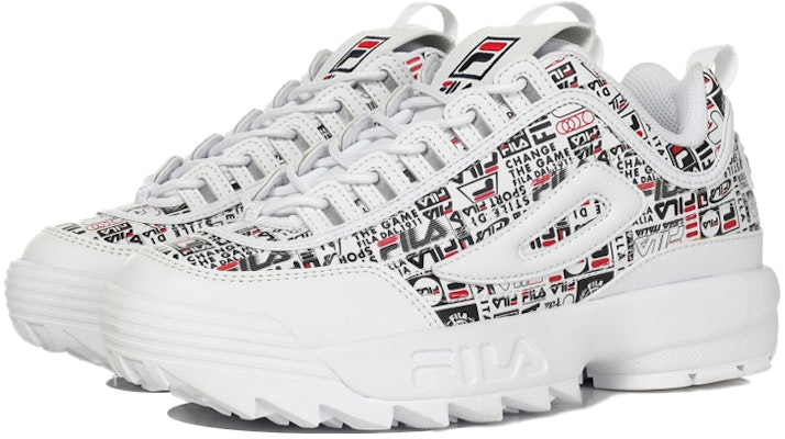 FILA Disruptor 2 'Hitam Merah Putih Edisi Korea' 1FM01055_100 Order FILA Disruptor 2 'Hitam Merah Putih Edisi Korea' 1FM01055_100