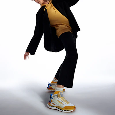 FILA KMシューズ 白黄青 (FILA KM shu-zu shiro ki ao) F12M233113FCW Details for FILA KMシューズ 白黄青 (FILA KM shu-zu shiro ki ao) F12M233113FCW