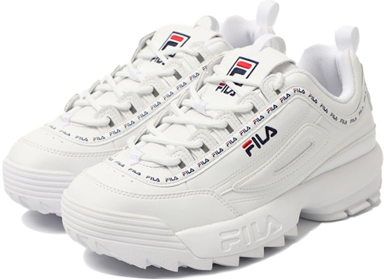 Kasut Low Top FILA Disruptor 2 Bertapak Tebal Putih 1FM00865_100 Order Kasut Low Top FILA Disruptor 2 Bertapak Tebal Putih 1FM00865_100