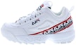Buy FILA Disruptor 2 'Logo Tape WBR' Wanita Lelaki Sneaker 1FM00647-125