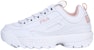 Kasut FILA Disruptor 2 Low Top Clunky Merah Jambu/Putih 1FM00864_661