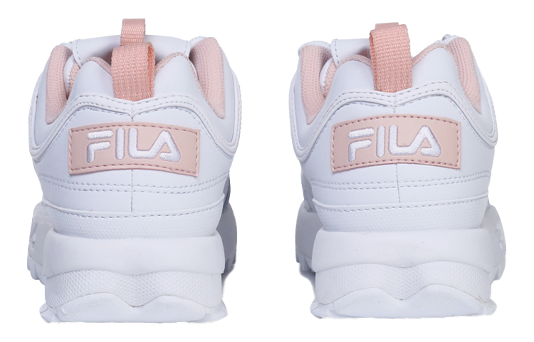 (W) FILA Disruptor2 Series Chunky Sneakers White/Pink 圖 4