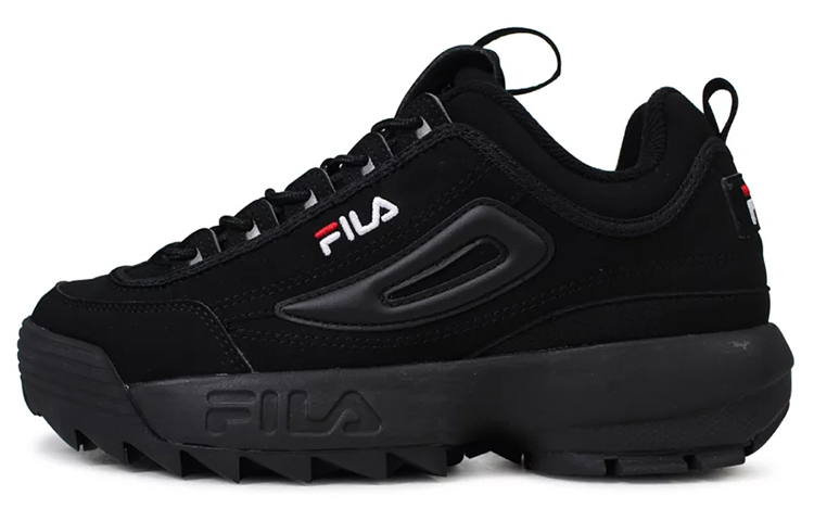 FILA Disruptor 2 Low Top Daddy Shoes Black FS1HTA1078X_BBK