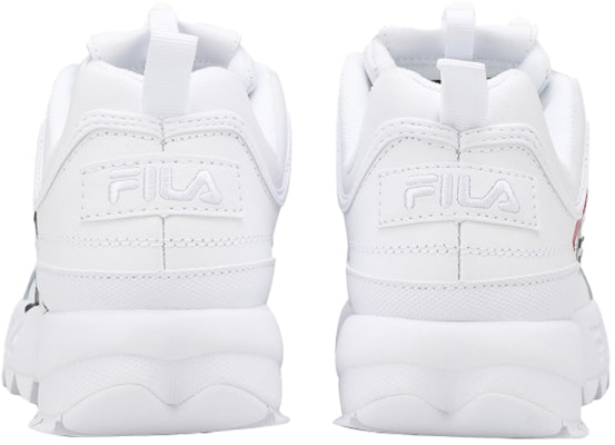 FILA ディスラプター2 ロー (白/黒/赤) 1FM00863_121 Shop FILA ディスラプター2 ロー (白/黒/赤) 1FM00863_121