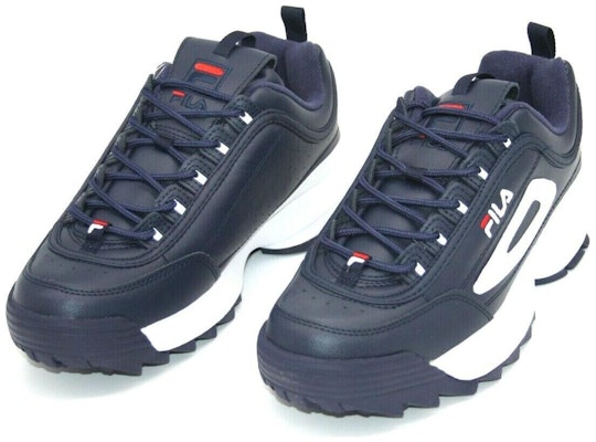 FILA 斐乐 Disruptor 2 高级款 '藏青白' 1FM00139-423 Purchase FILA 斐乐 Disruptor 2 高级款 '藏青白' 1FM00139-423