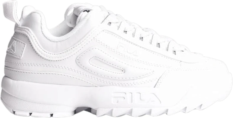 Fila disruptor triple white sales