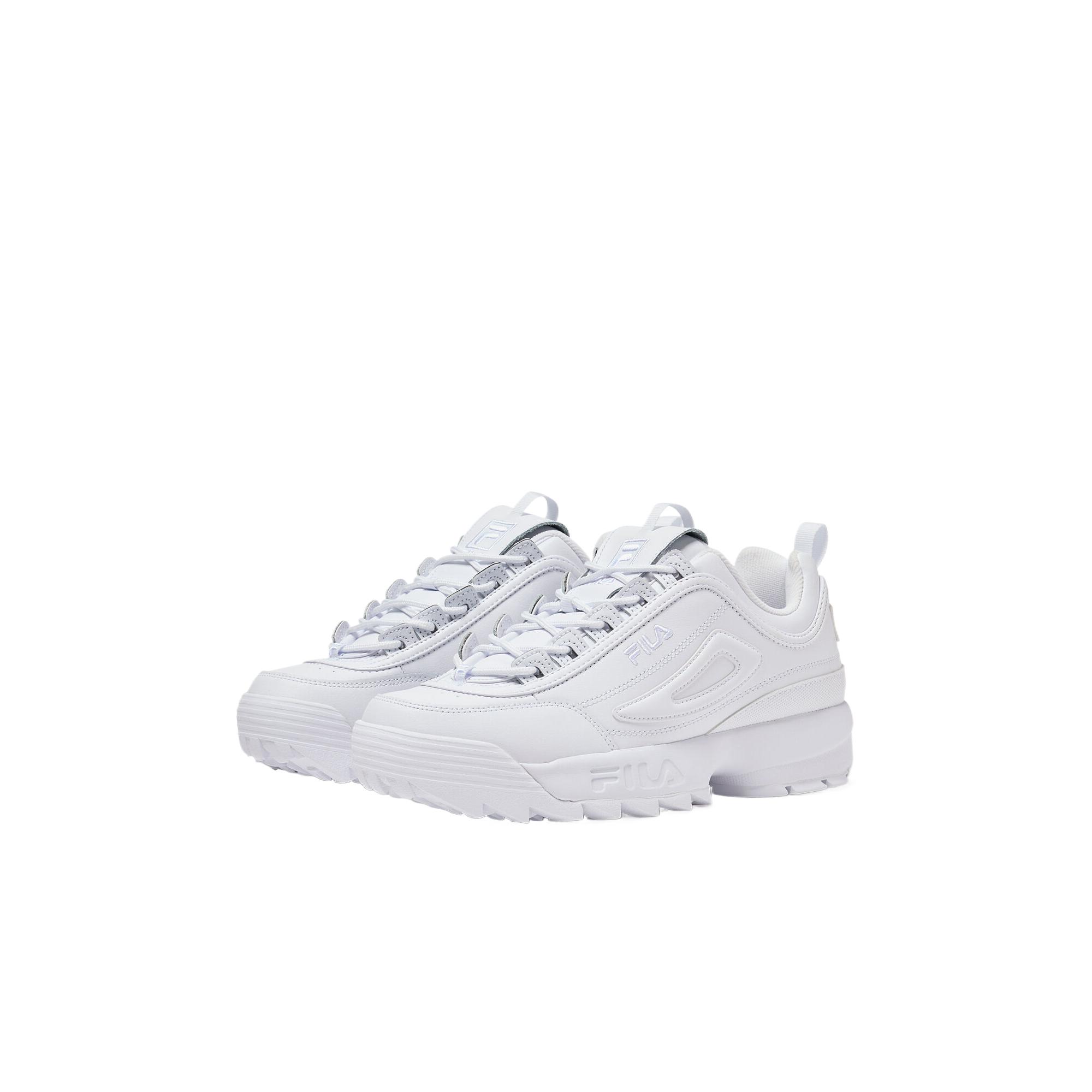 Shop FILA Disruptor 2 Premium ''Blanc Triple'' 1FM00139-100