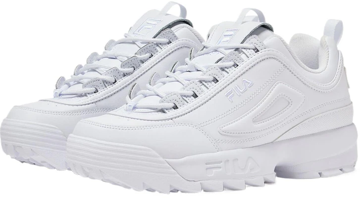 FILA Disruptor 2 Premium ''Blanc Triple'' 1FM00139-100 Shop FILA Disruptor 2 Premium ''Blanc Triple'' 1FM00139-100