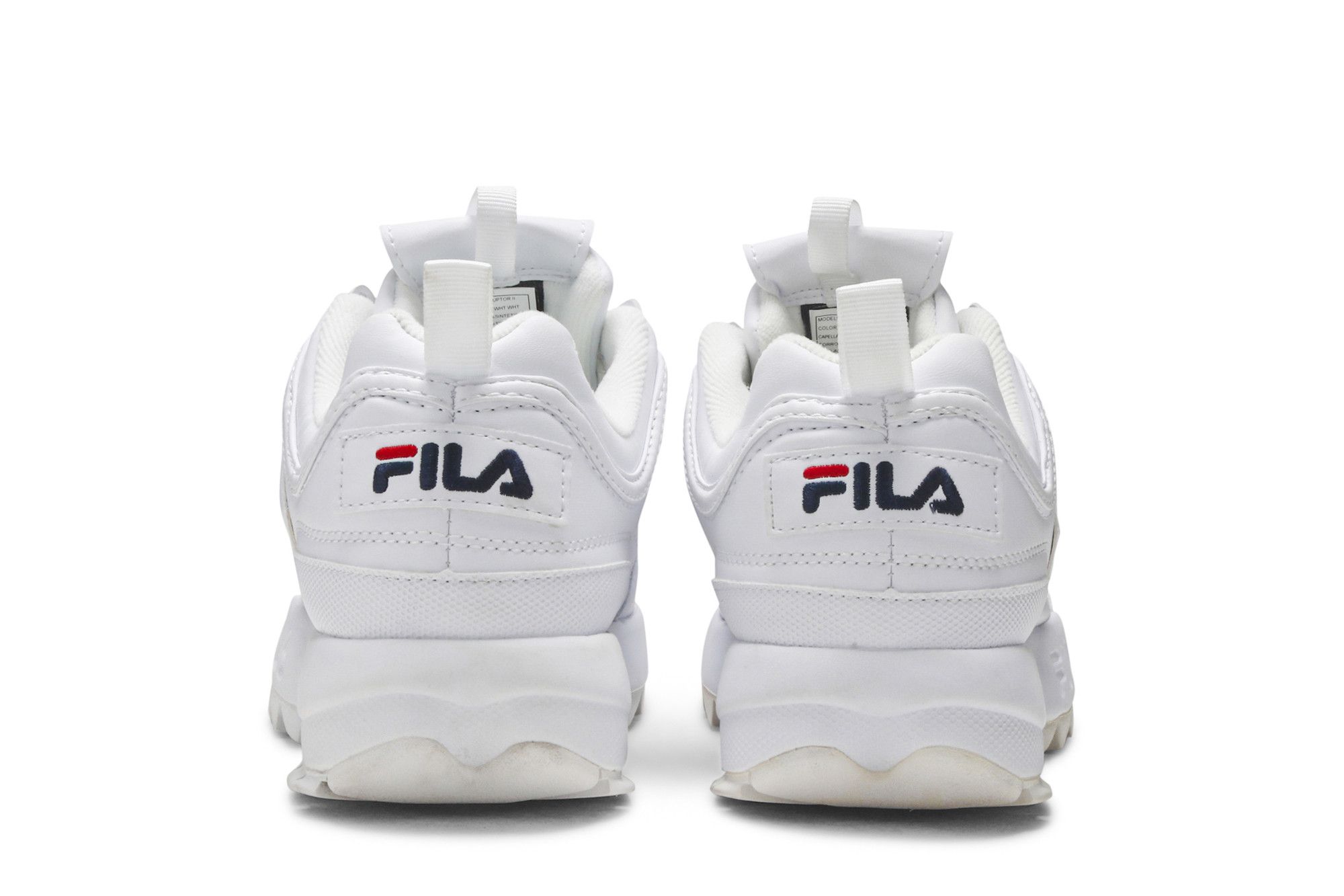 Sizing FILA 破壞者 2 Premium '白色' 1FM00139-125