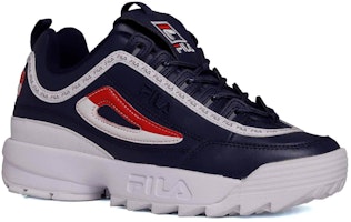 FILA Disruptor 2 Premium Ulangan 'Navy' 1FM00400-422 Lookbook FILA Disruptor 2 Premium Ulangan 'Navy' 1FM00400-422
