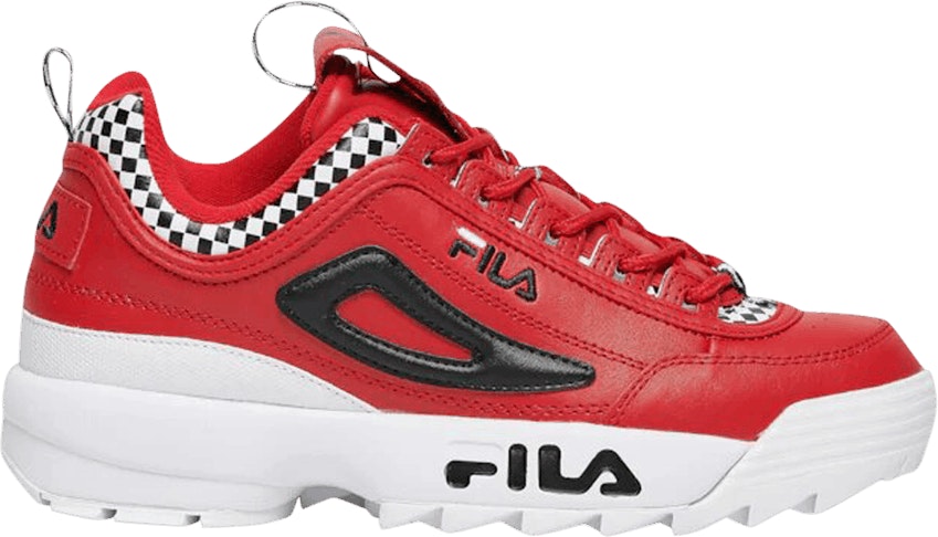 Fila top disruptor checkered